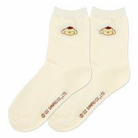 ompompurin Minimal Crew Socks